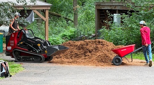 Mulch Bed Installation Preparation