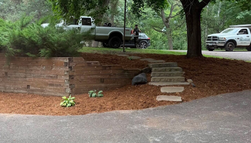 Stillwater, MN Residential Mulch Installation